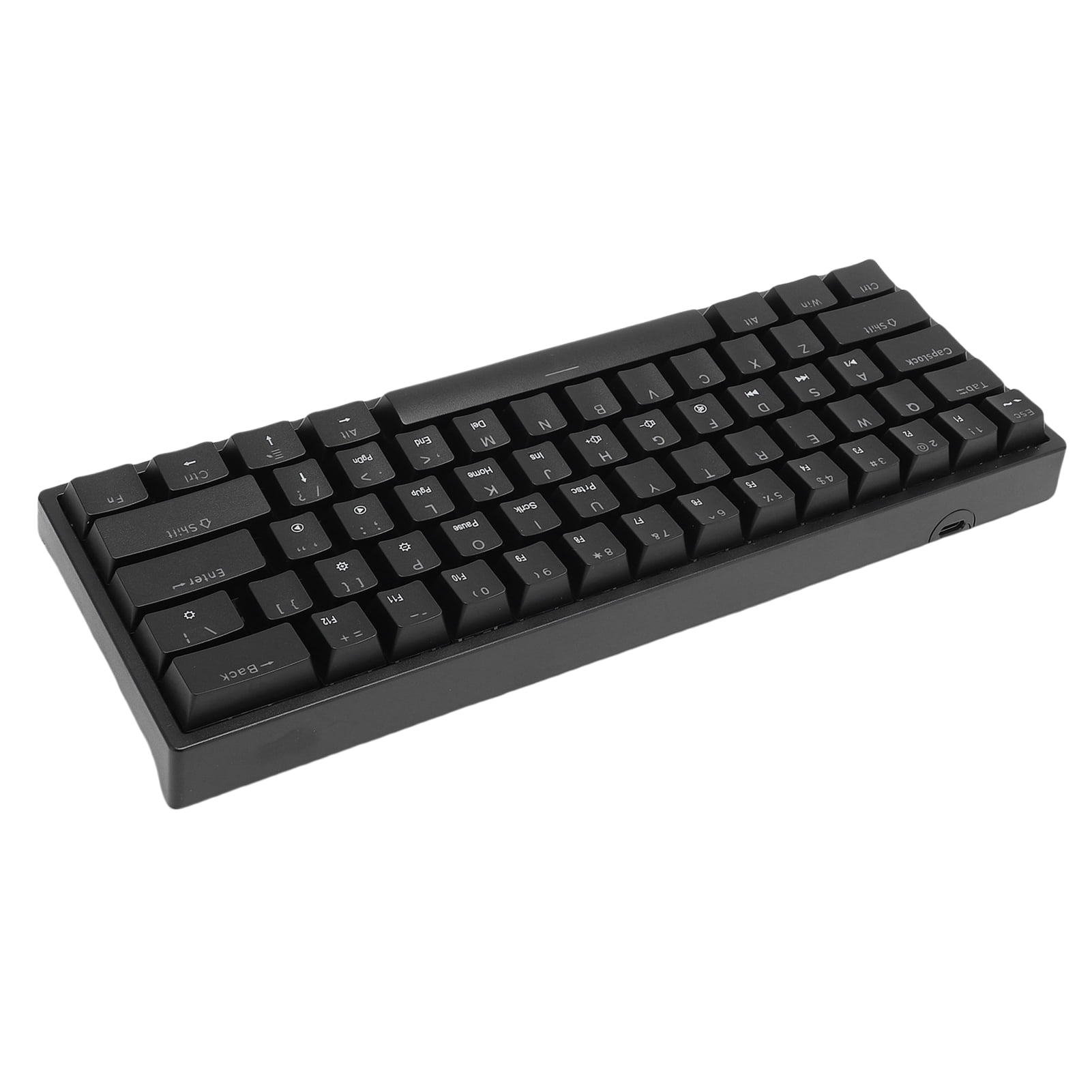 Mechanical Keyboard, Mechanical Gaming Keyboard 61 Keys Miniature RGB Backlit  for OS X for Laptop