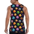 thumbnail image 3 of Gaeub Lovely Planet Men's Athletic Tank Top, Workout Sleeveless Shirts, Running Tank Tops for Gym, Running, Training - 4X-Large, 3 of 9