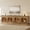 Brown Oak, variant on SICOTAS 61.7" W Large Accent Display Cabinet with Arched Glass Doors & Motion Sensor LED Lights, Farmhouse Sideboard Buffet Cabinet, TV Console Table for Living Room, Dining Room, White Oak