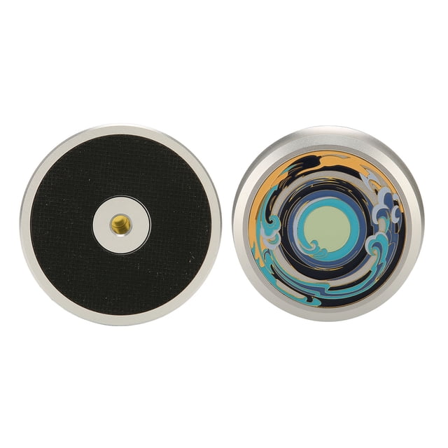 Registro De Estabilizador De Peso, Aluminio Tirnable De Peso Con Almohadilla Inferior De Silicona Para Tocadiscos Registro, Amortiguación De Vibración