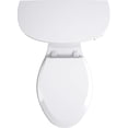 thumbnail image 3 of Kohler 25087-TR-0 Elongated Toilet, 1.28 GPF - White - 2 Piece, 3 of 4