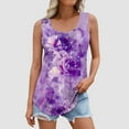 thumbnail image 2 of Heisall Women's Tank Tops Crewneck Tunic Sleeveless T-Shirt Blouse Casual Summer Outfits S-5XL, 2 of 5
