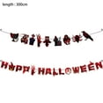 thumbnail image 2 of Decoraciones de fiesta de Halloween, pancarta de cumpleaños aterradora para decoraciones de fiesta de niños de Halloween, 2 piezas, 2 of 5