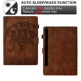 thumbnail image 2 of ELEHOLD Case for Samsung Galaxy Tab S8, Slim PU Leather Case with Card Holder Folio Stand Cover Compatible with Samsung Galaxy Tab S8,Brown, 2 of 6