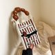 thumbnail image 3 of Mujeres Bolsos Hombro Punto Lindo Bolso Suave Y Acolchada, 3 of 4