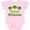 AD-Pink, variant on Inktastic Irish Princess (clover) Girls Baby Bodysuit