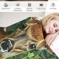thumbnail image 3 of Orinice Cute Deer Blanket - Soft Cozy Throw Blanket, Lightweight Plush Comfort for Couch, Bed, and Travel, Warm and Fluffy for Outdoor Leisure, Comfy Snuggle with Nature's Touch  40x50in, 3 of 6