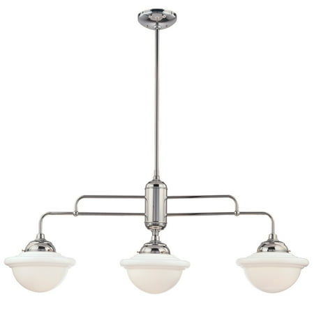 - Millennium - 5363-CH - Three Light Island Pendant - Neo-Industrial - Chrome