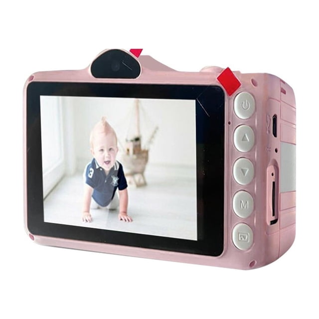 Cámara digital Pisexur para niños y hombres, regalo para niños, pantalla de 3,5 pulgadas, recargable, lente doble frontal y trasera de 2 MP, para niños de 3 a 10 años, electrónica infantil, organizad
