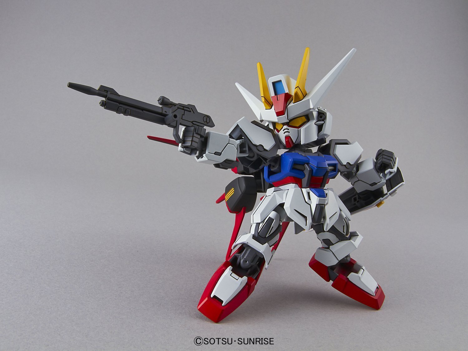 Bandai Hobby SEED SD EX-Standard 002 Aile Strike Gundam Model Kit
