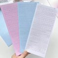 thumbnail image 3 of 3 Sheets Alphabets Sticker Letter Sticker Korean Sticker Decorative Sticker, 3 of 12
