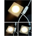 thumbnail image 3 of NEXAVKPR LED Display Base Crystal Glass Light Base Stand Wood LED Display Stand for Art, 3 of 14