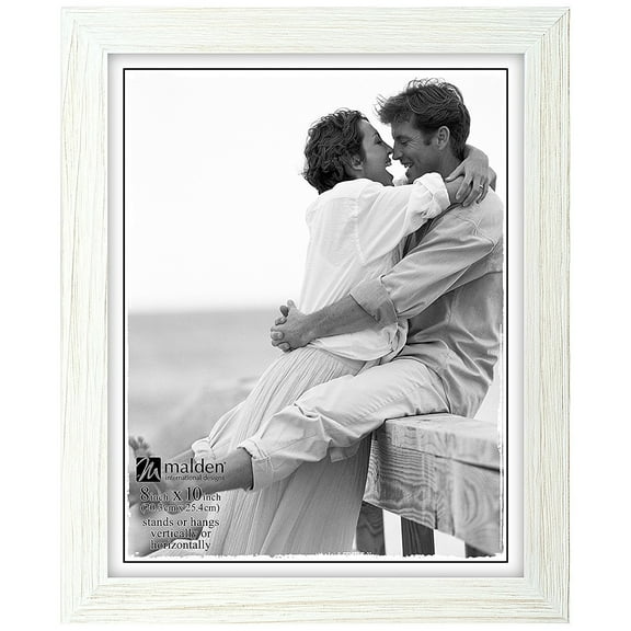 Malden 805-80-8x10 White Wash Linear Frame