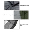 thumbnail image 4 of Little Donkey Andy Men's Waterproof Rain Jacket Outdoor Lightweight Rain Shell Coat for Hiking,Golf,Travel Military Olive Size S, 4 of 6