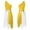 Yellow, variant on TiaoBug Women Liturgical Praise Dance Worship Dress Color Block Tunic Irregular Hem Lyrical Dancewear Light Green S