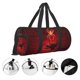 thumbnail image 3 of Balery Black Spider Web With Spiders Bolsa de Gimnasio para Mujeres y Hombres, Bolsa de Viaje Impermeable, Bolsa de Fin de Semana con Compartimento para Zapatos y Bolsillo Húmedo, 3 of 6