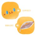 thumbnail image 5 of Acogedora almohada de queso, cojín de queso de peluche, linda almohada con forma de comida para sala de estar, sofá, decoración, encantador muñeco de peluche de juguete, 5 of 5