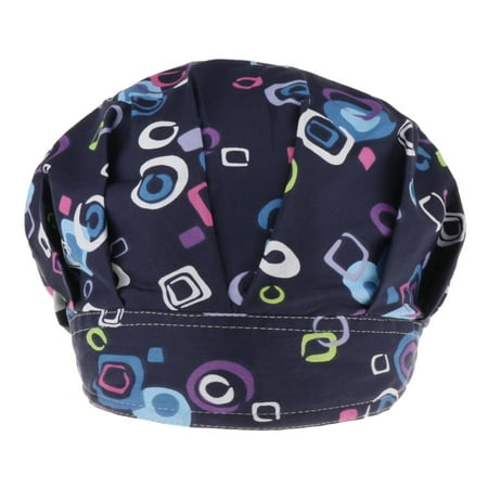 

Floral Surgery Kitchen Hat Adjust Navy