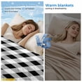 thumbnail image 2 of Sunflower Bee Cooling Blanket,Lightweight Breathable Summer Throw Blanket with Double Sided Cold Effect,Black White Lattice Yellow Floral Flower Picnic Blankets Bed Sheet for Hot Sleepers 60"x80", 2 of 8