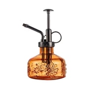 Glass Watering Can Colorful Push Type Mini Home Glass Watering Can Watering Can Electroplated Bronze Metal Watering Can Watering Can Watering Flowers Self Heating Hot Pot Water Can with Long Spout