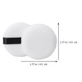 thumbnail image 4 of Loose Powder Puffs White Crystal Fluff 20Pack 1.8In, 4 of 9