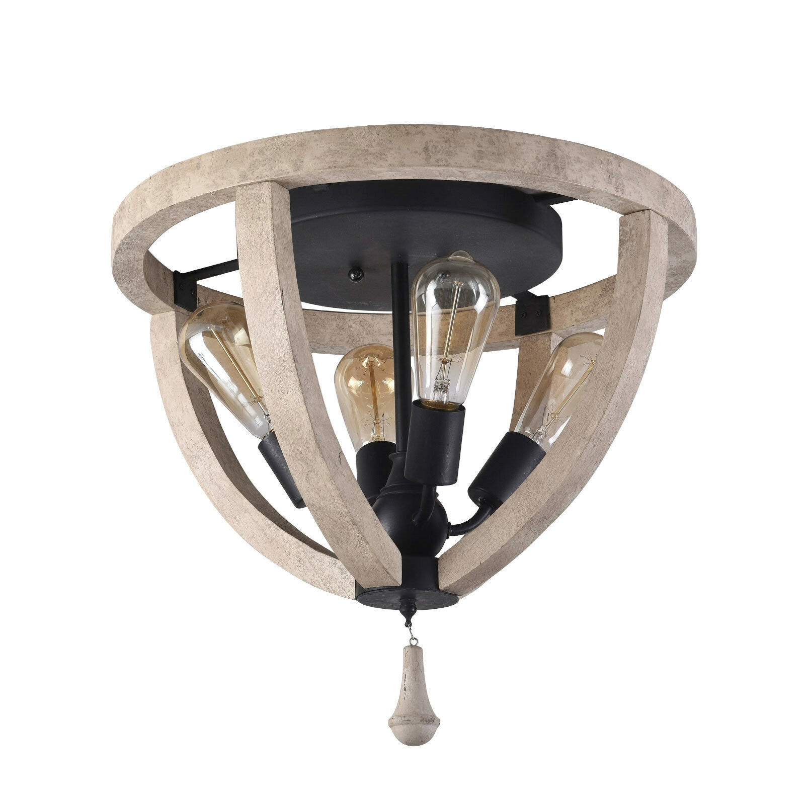 Wood Ceiling Light, Ceiling Light, Ceiling Mount Light Fixture for Bedrooms, Clubs, Craft Rooms, Living Rooms, Dining Rooms
