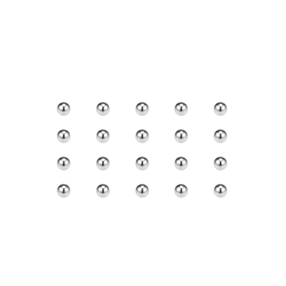 Bearing Balls 304 Stainless Steel G100 Precision Balls 100pcs