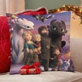 thumbnail image 4 of Cómo Entrenar a Tu Dragón 4 Fundas de almohada de terciopelo con tema, regalos de funda de almohada, decoración para el hogar, cojín de lanzar, regalo de cumpleaños para fans y parejas. 60cm x 60cm., 4 of 6