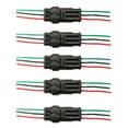 thumbnail image 1 of jinwen 5 Pair 3 Pin Car Waterproof Electrical Connector Plug with Wire for Motorcycle, 1 of 9