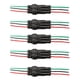 thumbnail image 1 of 5 Juegos de Conectores Eléctricos de Coche de Enchufe de Conector Impermeable de, 1 of 9