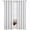Gray, variant on Grey Striped Semi Sheer Window Curtains 84 Inches Long, Modern Farmhouse Gray White Stripes Rod Pocket Voile Silky Chiffon Curtain Light Filtering Drapes for Living Room, Kitchen, 52"x84", 2 Panels