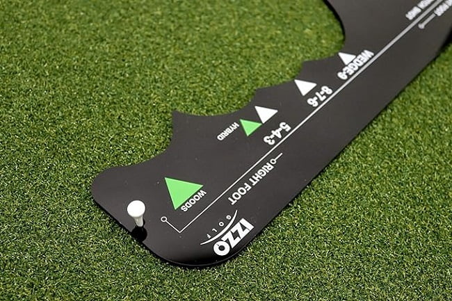 Izzo Golf Sure Stance Black Swing Trainers Analyzers New