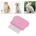 thumbnail image 6 of Durable Close Teeth Pet Grooming Brush for Pet 2.24"x2.24" Pink, 6 of 6
