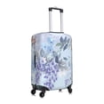 thumbnail image 6 of Cauagu Bird Butterfly Stripe Print Travel Luggage Cover,Travel Dust-proof Suitcase Cover Softside Suitcase Protector for 18-32inch,Not Included Suitcase, 6 of 8