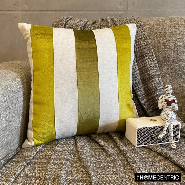 Chartreuse Velvet Pillow Nouveau Chartreuse Velvet Throw Pillow