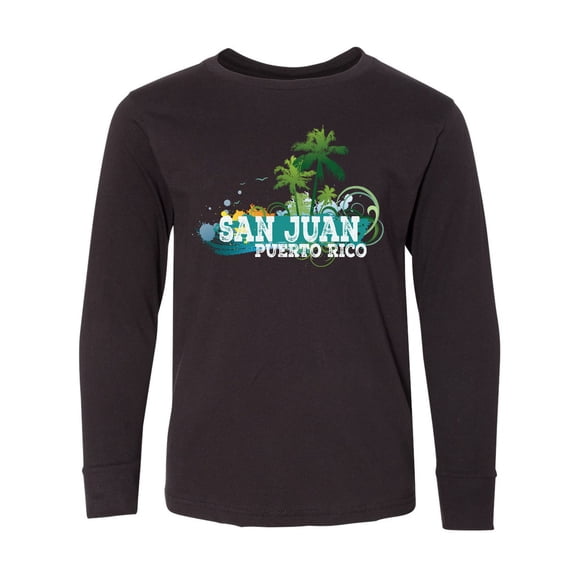Inktastic San Juan Puerto Rico Long Sleeve Youth T-Shirt