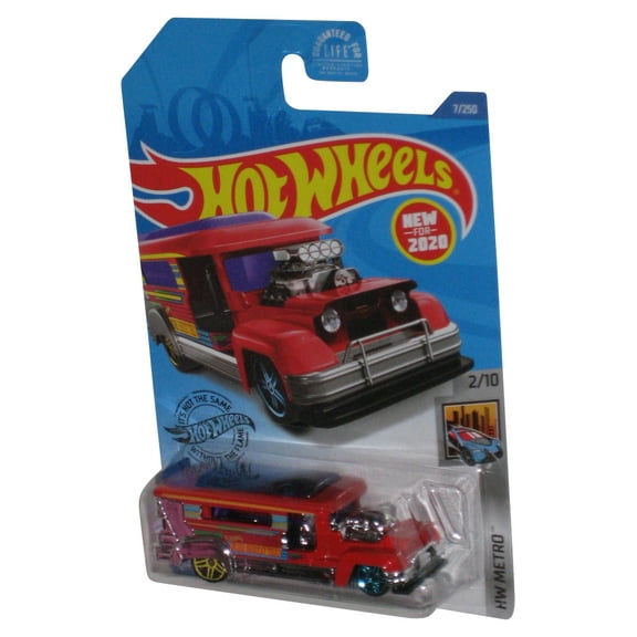 Hot Wheels HW Metro 2/10 (2020) Red Road Bandit Toy Car 7/250