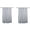 White, variant on Bath Bliss 2 Pack PVC 70" x 72" Solid Bathroom Shower Liner in Solid Beige