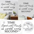 thumbnail image 2 of pdqouc Family Love English Slogan Letter Pattern Exquisite Sculpture Wall Sticker Artist Wall Stickers Decal for Home Living Room Bedroom Decoration, 2 of 8