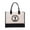 T 2L7, variant on ZZkhGO Canvas Tote Bag for Women, Large Beach Shopping Bag, Cotton Canvas with Personalized Letter Print