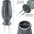 thumbnail image 4 of Jarrones para Cementerio bocola 25 cm con Punta Metálica para Flor Artificial, 4 of 7