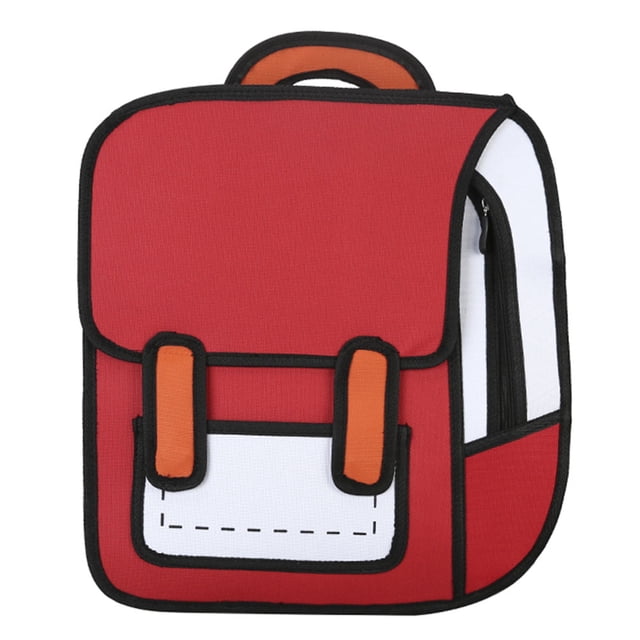 Bolso de compras de dibujos animados mochila de moda mochila coreana de tela Oxford de gran capacidad