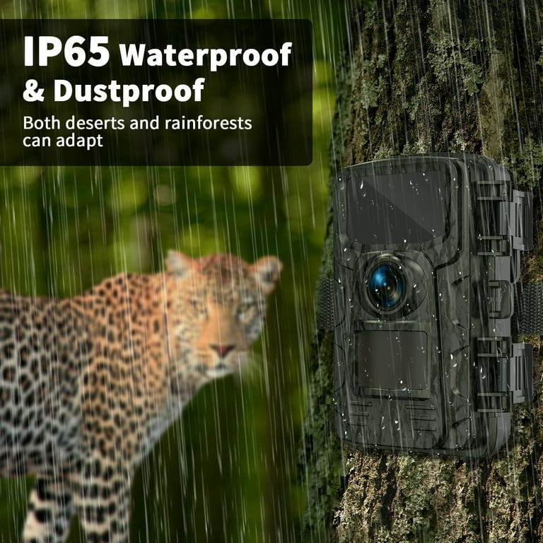 SUNOYAR Trail Camera, 20MP 1080P HD Game Camera with Night