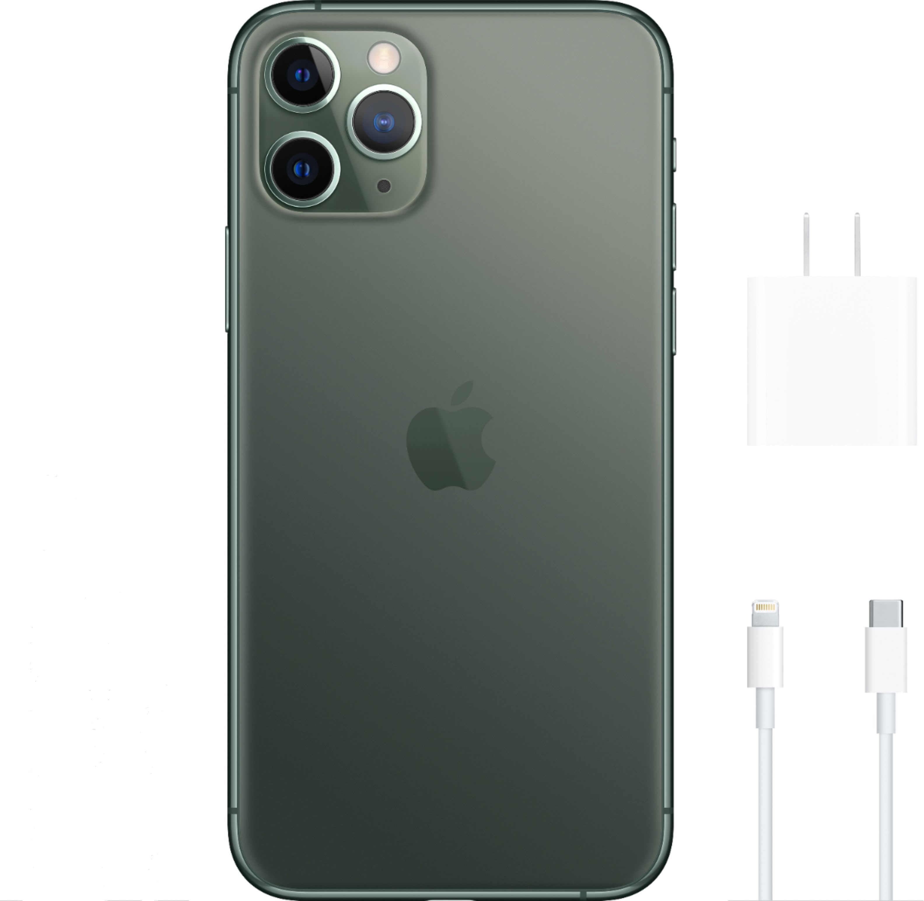 Apple iPhone 11 Pro Max 256GB Fully Unlocked (Verizon + Sprint + GSM Unlocked) - Midnight Green&nbsp;(Used- B Grade) - image 4 of 4