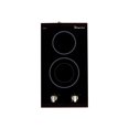 thumbnail image 2 of Magic Chef MCSCTE12BG1 - Ceramic cooktop - 2 hobs - Niche - width: 11.2 in - depth: 19.1 in, 2 of 3