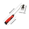 thumbnail image 3 of Mechanic Set, Gardening Hand Weeder Tools 2024 New Weeding Artifact Uprooting Weeding Tool Steel Hand Weeder Tool Manual Multifunctional Weeders Gardening Tools for Yard And, Trim Tool, 3 of 9