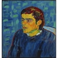 thumbnail image 2 of Alexej von Jawlensky 12x13 Black Ornate Wood Framed Double Matted Museum Art Print Titled: The Hunchback (1906), 2 of 5