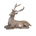 thumbnail image 2 of 14" Resin Glitter Laying Deer, 2 of 3