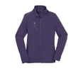 thumbnail image 2 of Port Authority ®  Ladies Welded Soft Shell Jacket. L324 M Posh Purple, 2 of 4