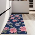 thumbnail image 4 of Pioneer Flower Floral Print Pattern Kitchen Rug Mat,Kitchen Runner Rugs Non Skid Washable,Decorative Kitchen Floor Mats for Kitchen,Sink,Laundry,17"X47", 4 of 5